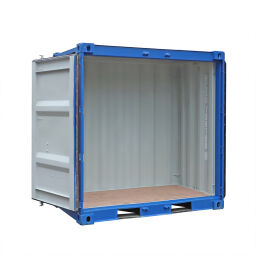 Container Materialcontainer 4 ft.  L: 2200, B: 1200, H: 2260 (mm). Artikelcode: 99STA-4FT-05HB