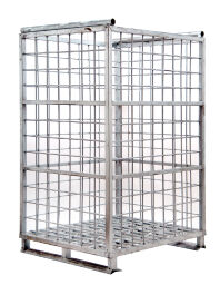 Mesh Stillages fixed construction stackable 4 sides Custom built.  L: 1200, W: 1000, H: 1660 (mm). Article code: 99-2447