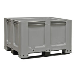 Stacking box plastic large volume container parcel offer Material:  HDPE.  L: 1200, W: 1000, H: 760 (mm). Article code: 99-270-B-4