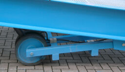 Container Loading Ramp mobile adjustable in height Custom built.  L: 12000, W: 2390, H: 980 (mm). Article code: 99-3207-01