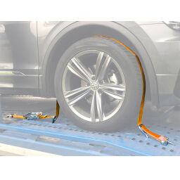 Rangement pneus et manutention sangle d'arrimage pour voiture 50 mm type D.  L: 2500, L: 50,  (mm). Code d’article: 44-ASP-C