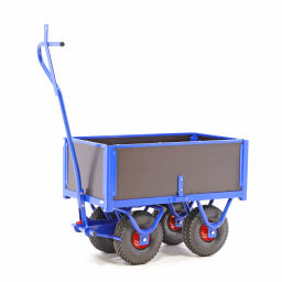 Transport trolley industrial trailer