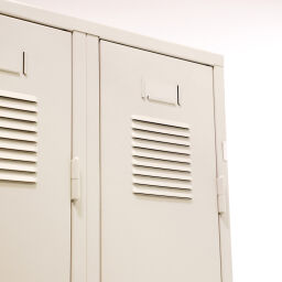 Cabinet wardrobe 2 doors (padlock) used.  W: 500, D: 600, H: 1860 (mm). Article code: 98-5854GB