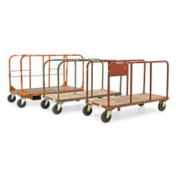 Used container for long goods plate trolley b-quality, with damage