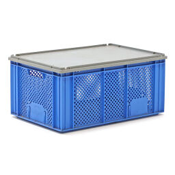Stacking box plastic accessories lid