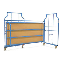 Roll cage used Roll cage furniture roll container L-nestable used Article arrangement:  Used.  L: 2500, W: 1150, H: 1800 (mm). Article code: 98-5937GB