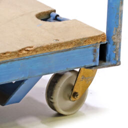 Gebrauchte Möbeltransportwagen Rollbehälter L-Gestell, schachtelbar Länge (mm):  2500.  L: 2500, B: 1150, H: 1800 (mm). Artikelcode: 98-5937GB