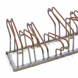 Cycle racks Safety and marking bike rack 19 pieces  used.  W: 3020, D: 710, H: 435 (mm). Article code: 98-5947GB