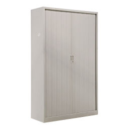 Cabinet tambour cabinet 2 doors (cylinder lock) used.  W: 1200, D: 450, H: 1950 (mm). Article code: 77-A106956