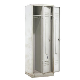 Cabinet wardrobe 2 doors (padlock) used.  W: 600, D: 500, H: 1800 (mm). Article code: 98-6014GB