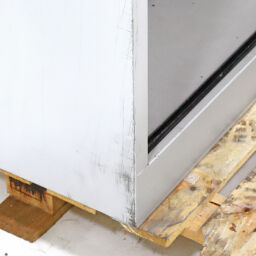 Cabinet tambour cabinet B-quality, with damage used.  W: 1200, H: 1970 (mm). Article code: 98-6018GB-B
