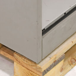 Cabinet tambour cabinet B-quality, with damage used.  W: 1200, H: 1950 (mm). Article code: 98-6019GB-B
