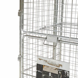 Full Security Roll cage nestable used Article arrangement:  Used.  L: 850, W: 730, H: 1780 (mm). Article code: 98-6044GB