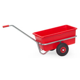 Transport trolley fetra hand truck with plastic tray