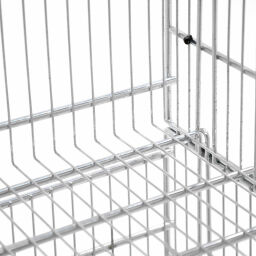 Wire basket combination kit semi fold down front wall used.  L: 1300, W: 745, H: 625 (mm). Article code: 98-6091GB-SET