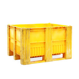 Stacking box plastic large volume container b-quality, with damage