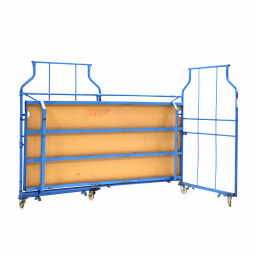Roll cage used Roll cage furniture roll container L-nestable and stackable  used Article arrangement:  Used.  L: 2500, W: 1150, H: 1800 (mm). Article code: 98-6097GB