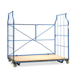 Roll cage used Roll cage furniture roll container L-nestable and stackable  used Article arrangement:  Used.  L: 2000, W: 1150, H: 1800 (mm). Article code: 98-6099GB