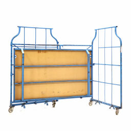 Roll cage used Roll cage furniture roll container L-nestable and stackable  used Article arrangement:  Used.  L: 2000, W: 1150, H: 1800 (mm). Article code: 98-6099GB