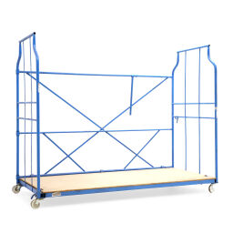 Roll cage used Roll cage furniture roll container L-nestable and stackable  used Article arrangement:  Used.  L: 2500, W: 1150, H: 2000 (mm). Article code: 98-6100GB