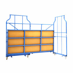 Roll cage used Roll cage furniture roll container L-nestable and stackable  used Article arrangement:  Used.  L: 2500, W: 1150, H: 2000 (mm). Article code: 98-6100GB