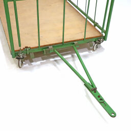 Roll cage used Roll cage furniture roll container L-nestable and stackable  used Article arrangement:  Used.  L: 2500, W: 1150, H: 1800 (mm). Article code: 98-6102GB