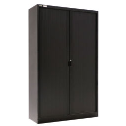 Cabinet tambour cabinet 2 doors (cylinder lock) used.  L: 450, W: 1200, H: 1970 (mm). Article code: 98-6129GB