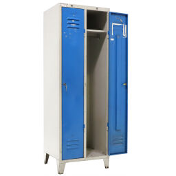 Casiers, vestiaire et armoires casier 2 portes (cylindre) 