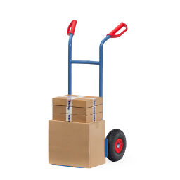 Steel sack truck Fetra fixed construction puncture-proof PU tyres 260x85 mm