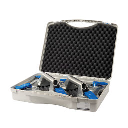 Ventouse ensemble de 2 pièces inclusivement case, 3x Ø 120 mm