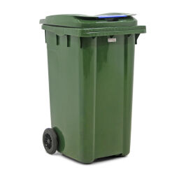 Bac poubelle Poubelles et produits de nettoyage conteneur-mini avec couvercle articulé.  L: 725, L: 570, H: 1050 (mm). Code d’article: 36-240-N-A