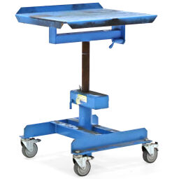 Warehouse trolley goods stand