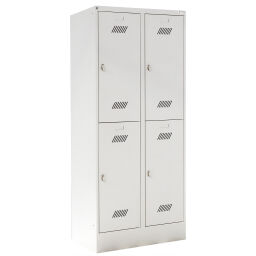 Cabinet wardrobe 4 doors (padlock) used.  W: 800, D: 500, H: 1850 (mm). Article code: 77-A386268