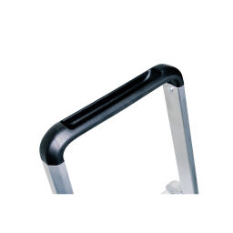 Industrietreppe einseitig begehbar, 7 Stufen inkl. plattform