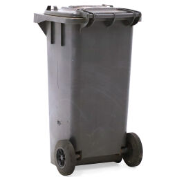 Plastic waste container Waste and cleaning mini container with hinging lid used.  L: 540, W: 490, H: 910 (mm). Article code: 98-6233GB