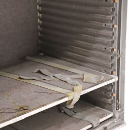 Boîte métallique rangement caisse aluminium caisse de transport empilable
