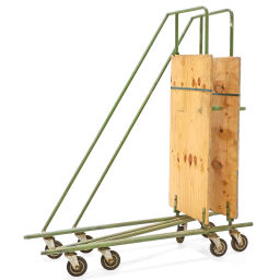 Chariot meuble roll conteneur conteneur à meubles emboitables