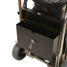 Cleaning trolleys waste and cleaning matador aluminum cleaning trolley with 2 puncture proof tires