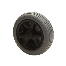 Diable transport Matador roue de diable pneu increvable Ø 260 mm.  L: 260, L: 85, H: 260 (mm). Code d’article: 6310189