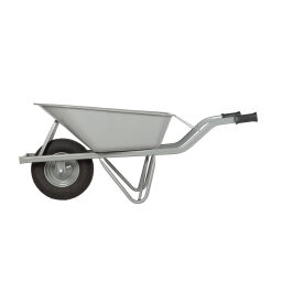 Wheelbarrow Matado universal wheelbarrow  with pneumatic tire Ø 400 mm Article arrangement:  New.  L: 1460, W: 580, H: 620 (mm). Article code: 6310816