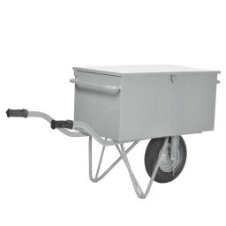Wheelbarrow matador tool wheelbarrow with pneumatic tire ø 400 mm
