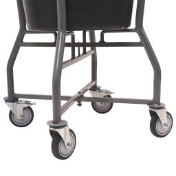 Transportroller Mobiler Eimerhalter für 60/95 Liter Eimer