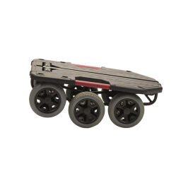 Transport trolley matador superhond hand truck  with 6 puncture proof tires, suitable for uneven surfaces