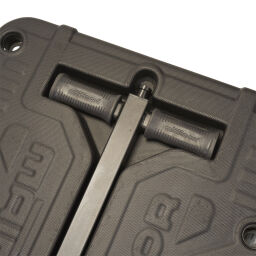 Transport trolley superhond hand truck  with 6 puncture proof tires, suitable for uneven surfaces