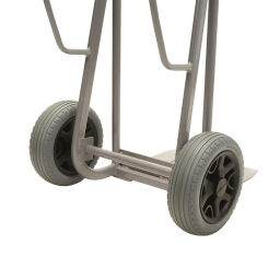 Steel sack truck crates hand truck  with 2 puncture proof tires
