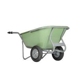 Wheelbarrow matador agricultural wheelbarrow with 2 pneumatic tyres