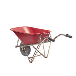 Universal wheelbarrow with puncture proof wheel (foamed polyurethane) 