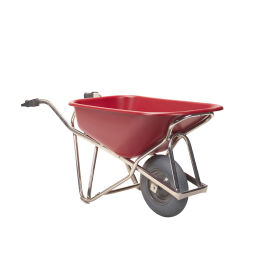 Universal wheelbarrow with puncture proof wheel (foamed polyurethane) 