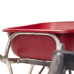 Universal wheelbarrow with puncture proof wheel (foamed polyurethane) 