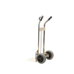 Diable en tube aluminium aluminium handtruck avec roues increvable 260 